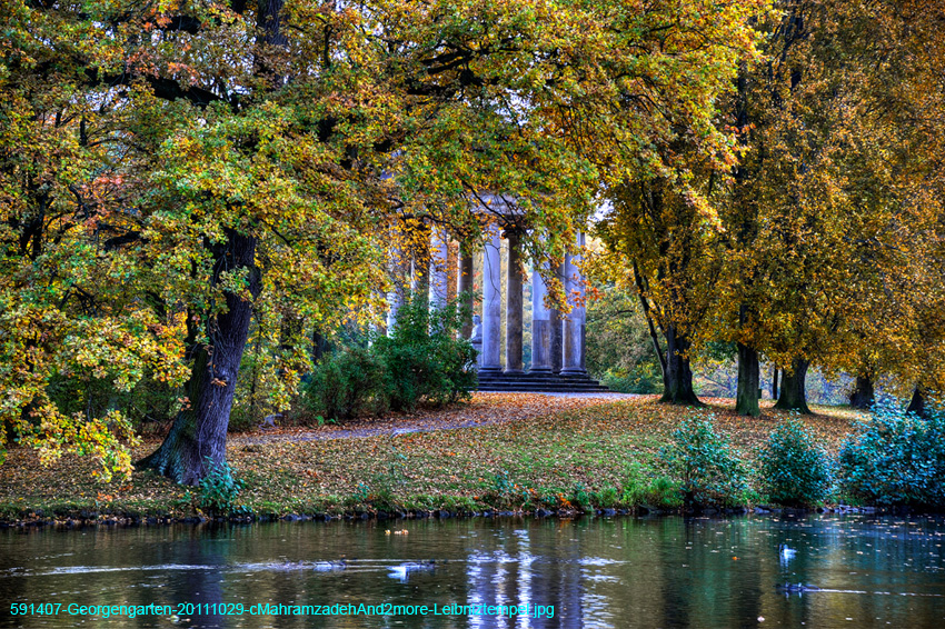 591407-Georgengarten-20111029-cMahramzadehAnd2more-Leibniztempel